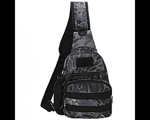 Сумка через плече Smartex 3P Tactical 3 ST-055 Pythons grain black