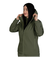 Жіноча куртка Stalker SoftShell Олива (7441), L