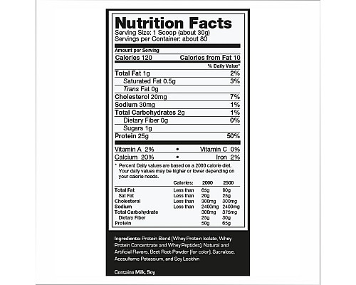 Prostar Whey 5.28lb - 2390g Banana