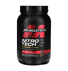 Сироватковий протеїн Nitro Tech 100% Whey Gold - 908г Подвійний насичений шоколад