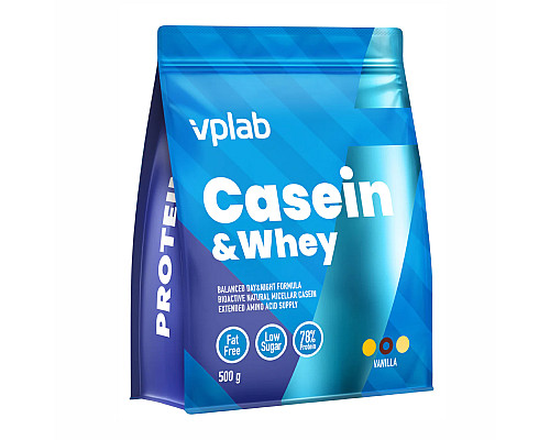 Casein & Whey VPLab - 500g Vanilla