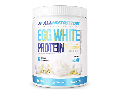 Протеїн Egg White Protein - 510г Ваніль