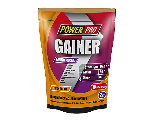 BOX Gainer Power Pro - 800g Irish Cream