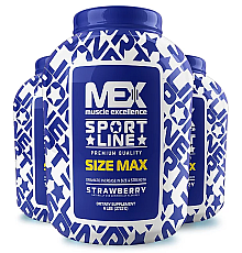 MEX Nutrition Size Max - 2720g Strawberry