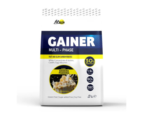 Гейнер Gainer - 1500г Банановий пудинг