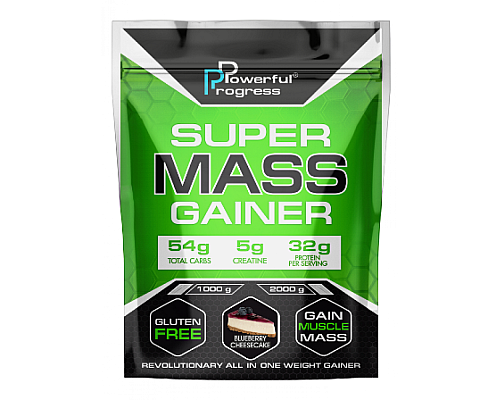 Super Mass Gainer - 1000g Blueberry Cheesecake
