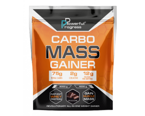 Carbo Mass Gainer - 2000g Chocolate Carbo Mass Gainer - 2000g Chocolate
