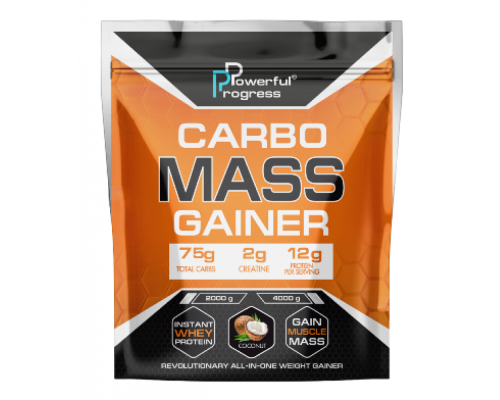 Carbo Mass Gainer - 2000g Coconut Carbo Mass Gainer - 2000g Coconut