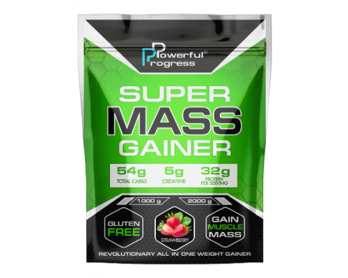 Super Mass Gainer - 2000g Strawberry