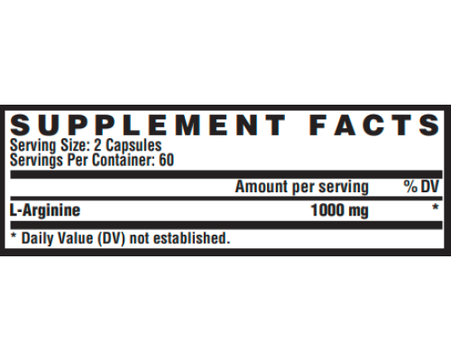 L-Arginine 1000 - 120ct L-Arginine 1000 - 120ct