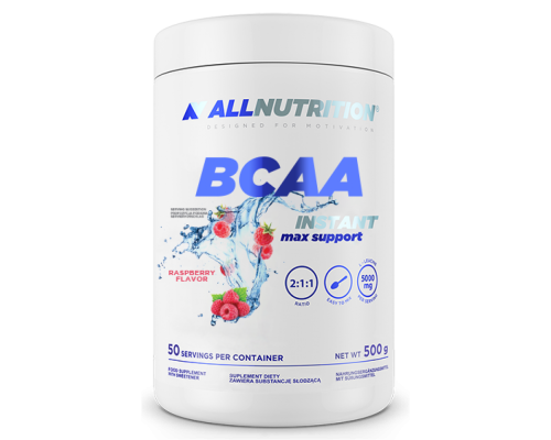 BCAA Max Support Instant - 500g Raspberry BCAA Max Support Instant - 500g Raspberry