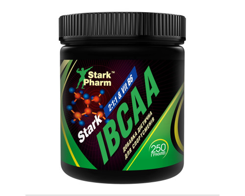 Stark IBCAA 2-1-1/Vit B6 - 250g Unflavoured Stark IBCAA 2-1-1/Vit B6 - 250g Unflavoured