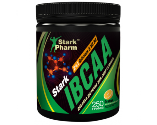 Stark IBCAA 2-1-1/Vit B6 - 250g Orange Stark IBCAA 2-1-1/Vit B6 - 250g Orange