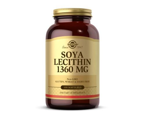 Лецитин Lecithin 1360мг - 100 капсули Лецитин Lecithin 1360мг - 100 капсули