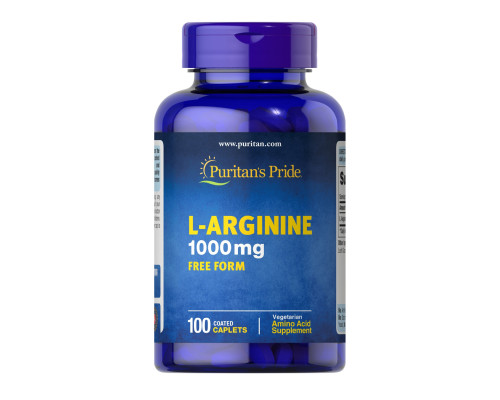 L-аргінін (L-Arginine) 1000мг - 100 капсул