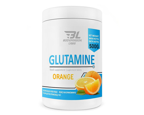 Glutamine Bodyperson Labs - 500g Orange