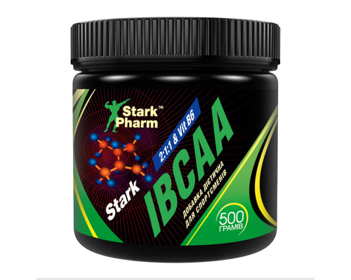 Stark IBCAA 2-1-1/Vit B6 - 500g Unflavoured Stark IBCAA 2-1-1/Vit B6 - 500g Unflavoured