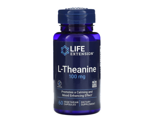 Теанін L-Theanine 100мг - 60 капсул Теанін L-Theanine 100мг - 60 капсул