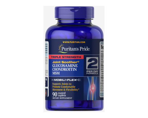 Glucosamine Chondroitin MSM Triple Strength - 90 caplets Glucosamine Chondroitin MSM Triple Strength - 90 caplets