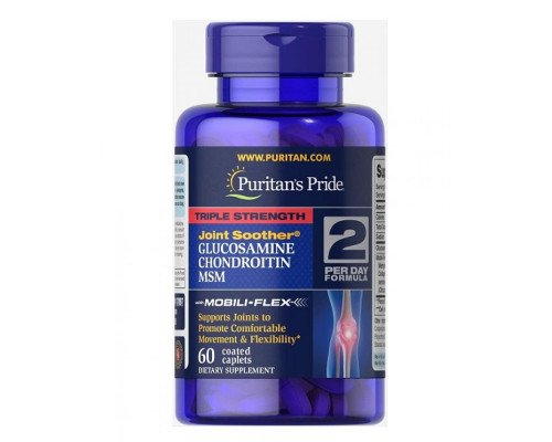 Glucosamine Chondroitin MSM Triple Strength - 60 caplets Glucosamine Chondroitin MSM Triple Strength - 60 caplets