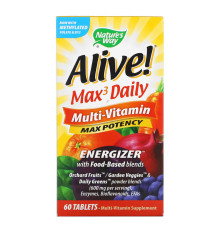 Nature's Way Alive! Max3 (With Iron) - 60 tabs