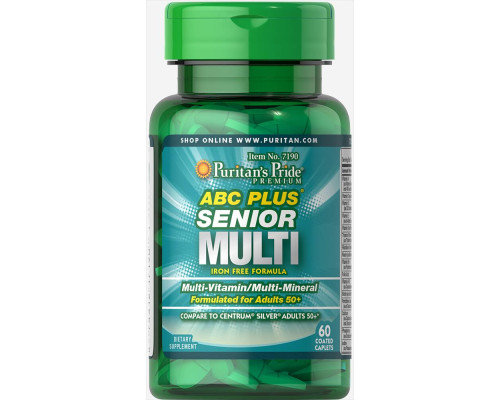 ABC Plus Multivitamin and Multi-Mineral Formula - 60 Caplets