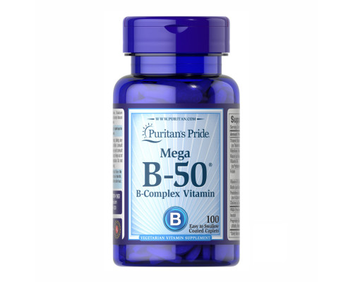 Vitamin B-50 Complex - 100 Caps