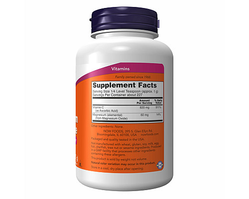 Аскорбат магнію (Magnesium Ascorbate) - 227г Аскорбат магнію (Magnesium Ascorbate) - 227г