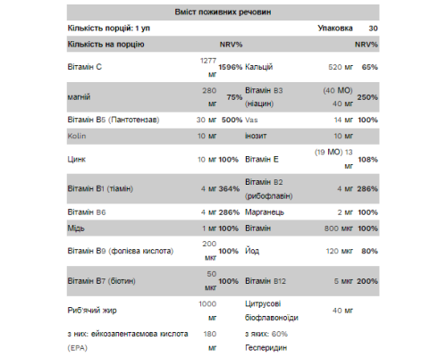 Multi Complex - 30serv