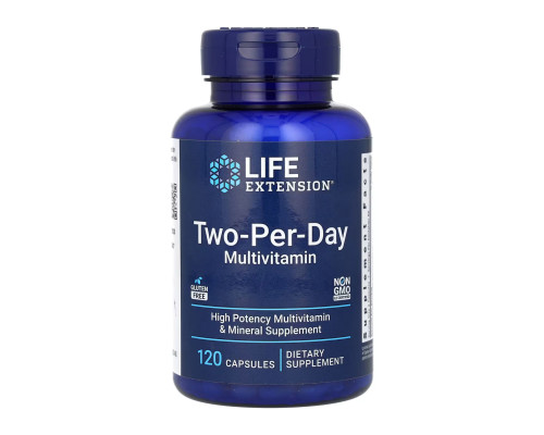 Мультиітамінний комплекс Two-Per-Day Multivitamin - 120 капсул