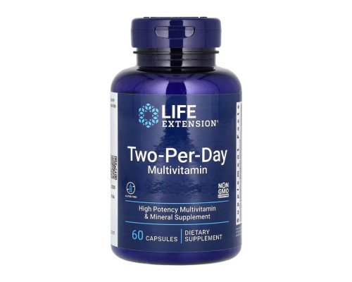 Мультивітамінний комплекс Two-Per-Day Multivitamin - 60 капсул