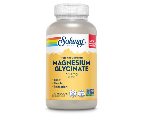 Магнію гліцинат Magnesium Glycinate 350мг - 240 капсул