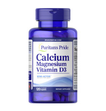 Calcium Magnesium Vitamin D3 - 120 caps