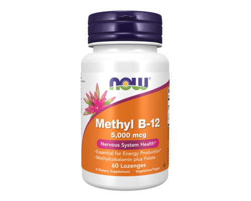 Метил B12 (Methyl B-12) 5000мкг - 60 loz