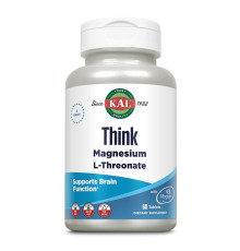 Магній L-треонат для мозку Think Magnesium 2000 мг - 60 таблеток