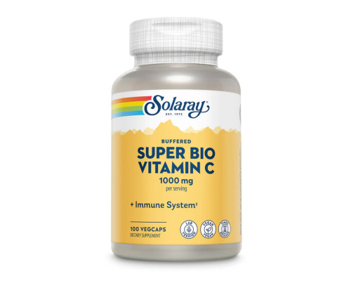 Супер Біо Вітамін С (Super Bio Vitamin C) 1000мг - 100 капсул