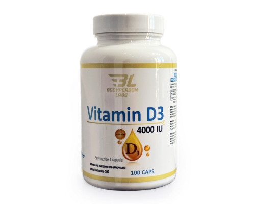 Дієтична добавка Vitamin D3 4000iu - 100 капсул