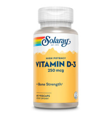 Вітамін D3 (Super Strength Vitamin D-3) 250мкг - 60 капсул