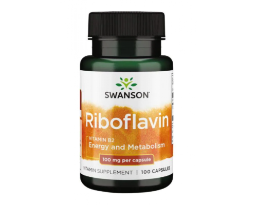 Riboflavin Vitamin B-2 100mg - 100caps