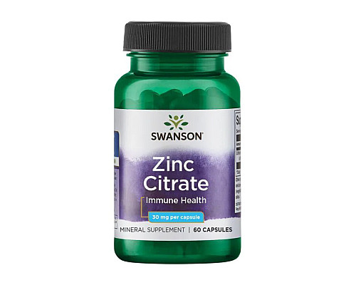 Zinc Citrate 30 mg - 60caps Zinc Citrate 30 mg - 60caps