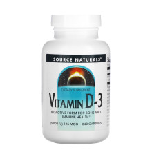 Вітамін Vitamin D-3 5000 IU - 240 капсул