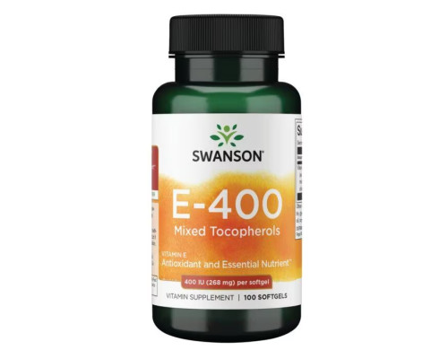 Vitamin E Mixed Tocopherols 400 IU - 100sgels