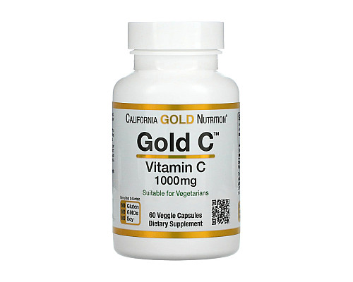 Вітамін Gold Vitamin C 1000мг - 60капсул