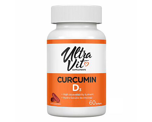 Curcumin D3 - 60 softgels