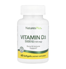 Вітамін D3 / Vitamin D3 5000 IU - 60 капсул