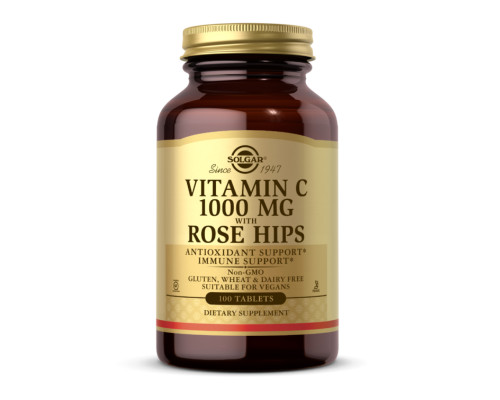 Вітамін Vitamin C W/Rose Hip 1000мг - 100 таблеток