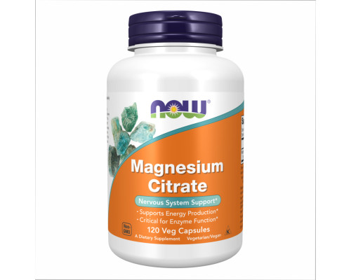 Magnesium Citrate Now Foods - 120 caps