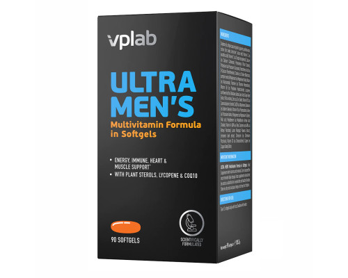 Ultra Men's Sport Multivitamin - 90 softgels