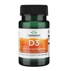 Vitamin D3 High Potency 1,000 IU (25 mcg) - 60 Caps