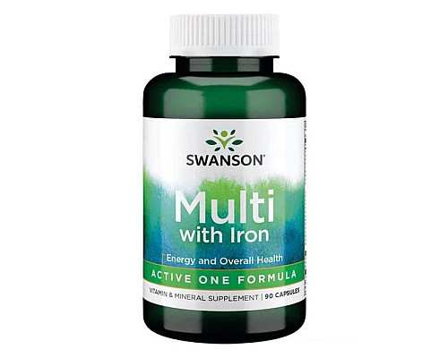 Multi whith Iron Active One Formula - 90 caps